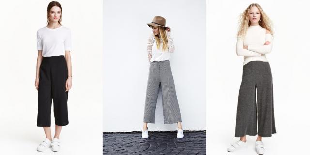 culotte sneakers